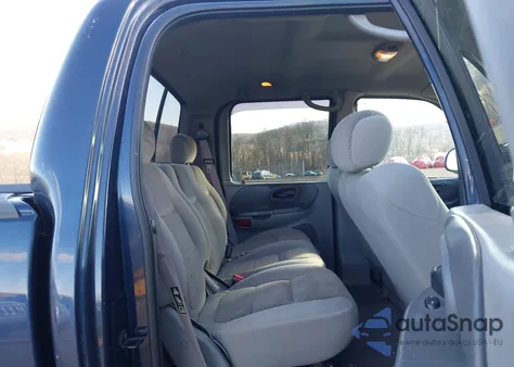 2002 Ford F-150 Lariat/Xlt from USA, damaged, VIN 1FTRW08L02KD19328